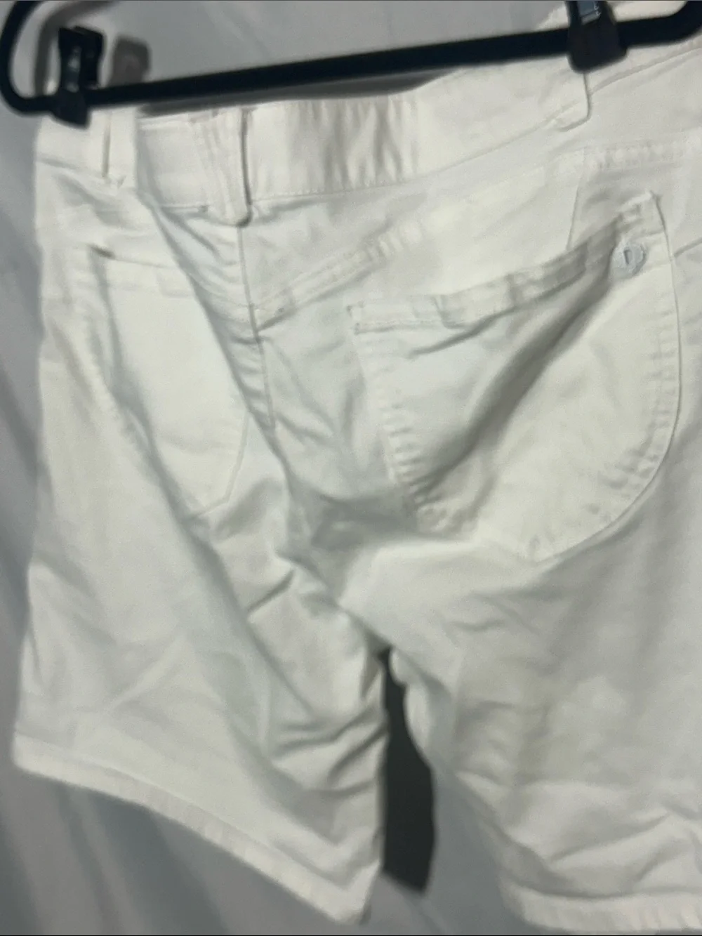 Democracy White Women's Bermuda Shorts